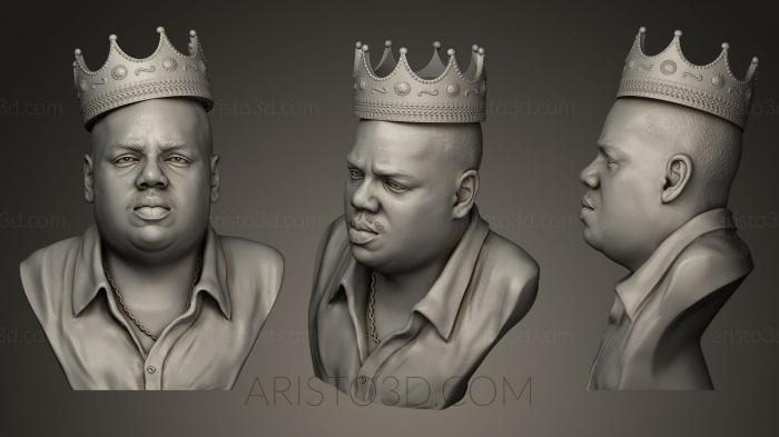 Busts and bas-reliefs of famous people (BUSTC_0604) 3D model for CNC machine